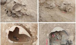 نمایش یافته‌های باستان‌شناسی لیارسنگ‌بن املش در پکن
