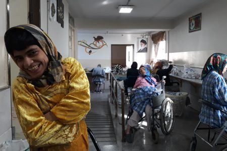بازدید اصحاب رسانه از آسایشگاه معلولین شهید فیاض بخش مشهد