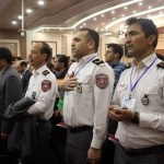photo10987705788 تجلیل از تلاش آتش نشانان مشهدی در مراسم شکرانه خدمت ارائه خدمات به زائران